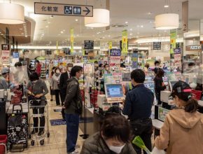 Japan’s core consumer prices slip into deflation for first time in three years