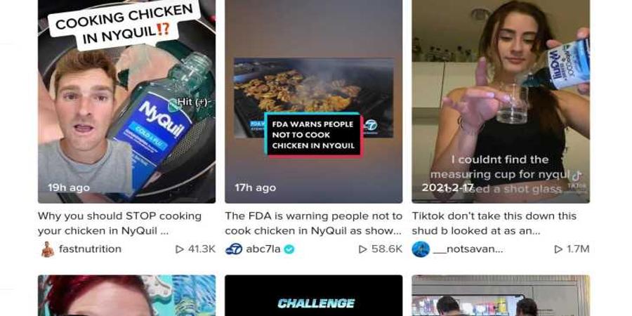 NyQuil chicken isn’t actually a TikTok trend