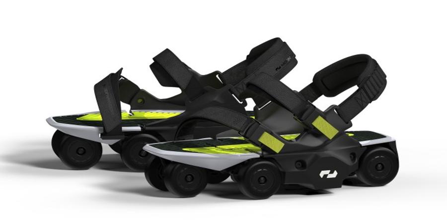 Moonwalker robotic shoes get lighter and smarter