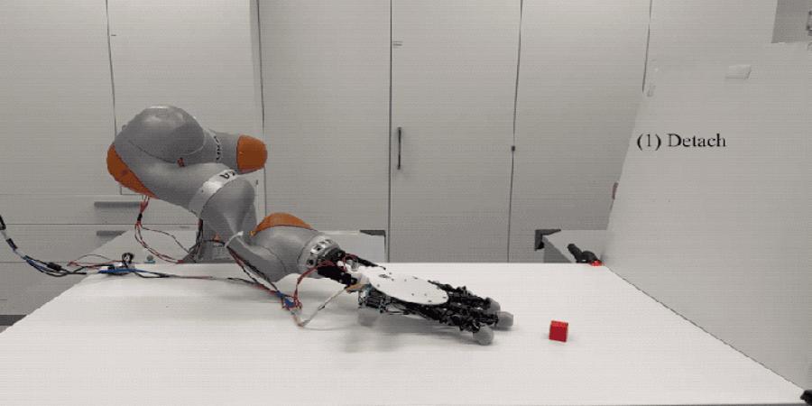 Autonomous Grabber: A Self-Sufficient Robot Hand